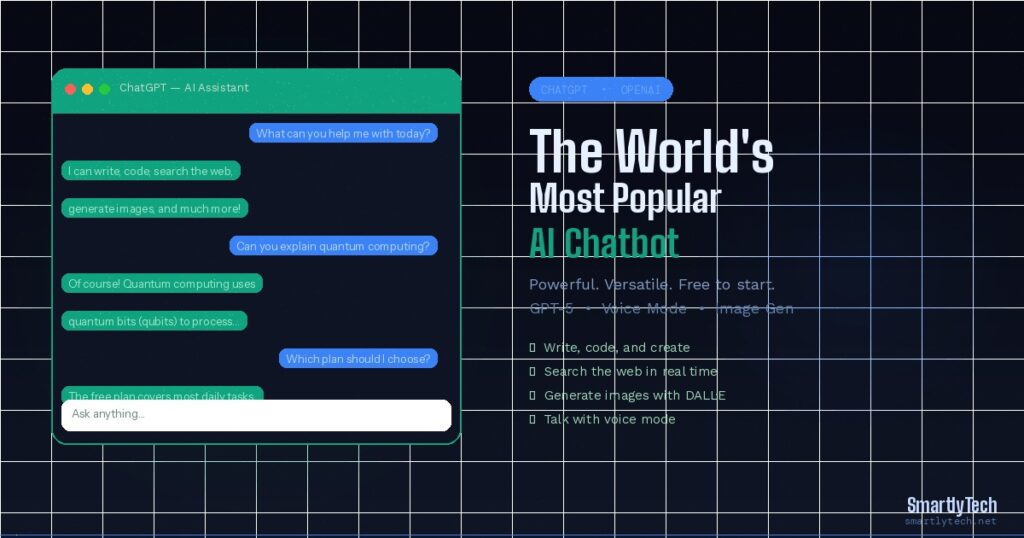 ChatGPT by OpenAI – AI chatbot interface 2026